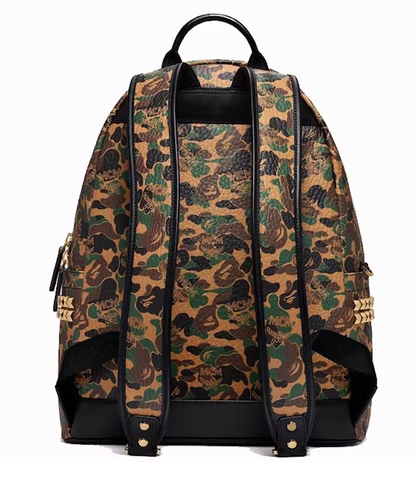 MCM x BAPE Stark Backpack – HIGHKIOSK