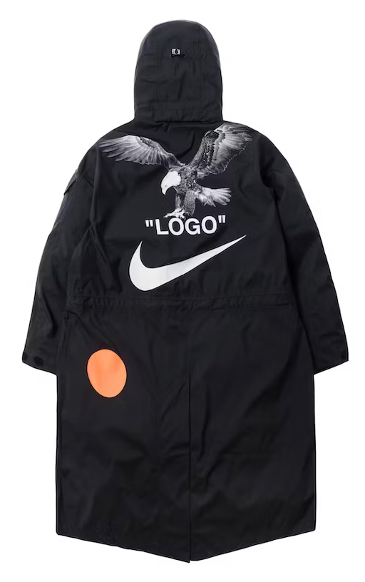 Off white nike parka hotsell