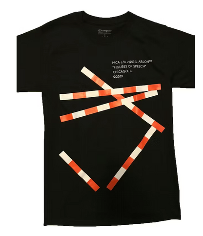 Virgil Abloh x MCA Figures of Speech Tape Tee