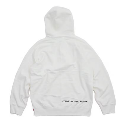 Supreme x CDG Hoodie White