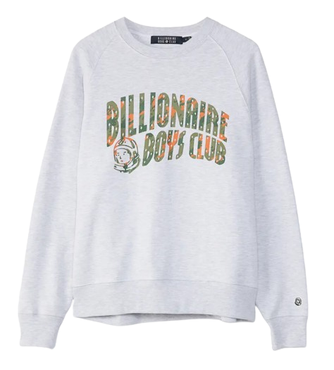 Billionaire Boys Club CAMO ARCH LOGO CREWNECK