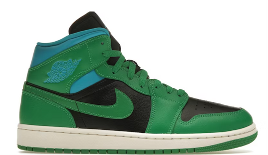 Jordan 1 Mid Lucky Green Aquatone