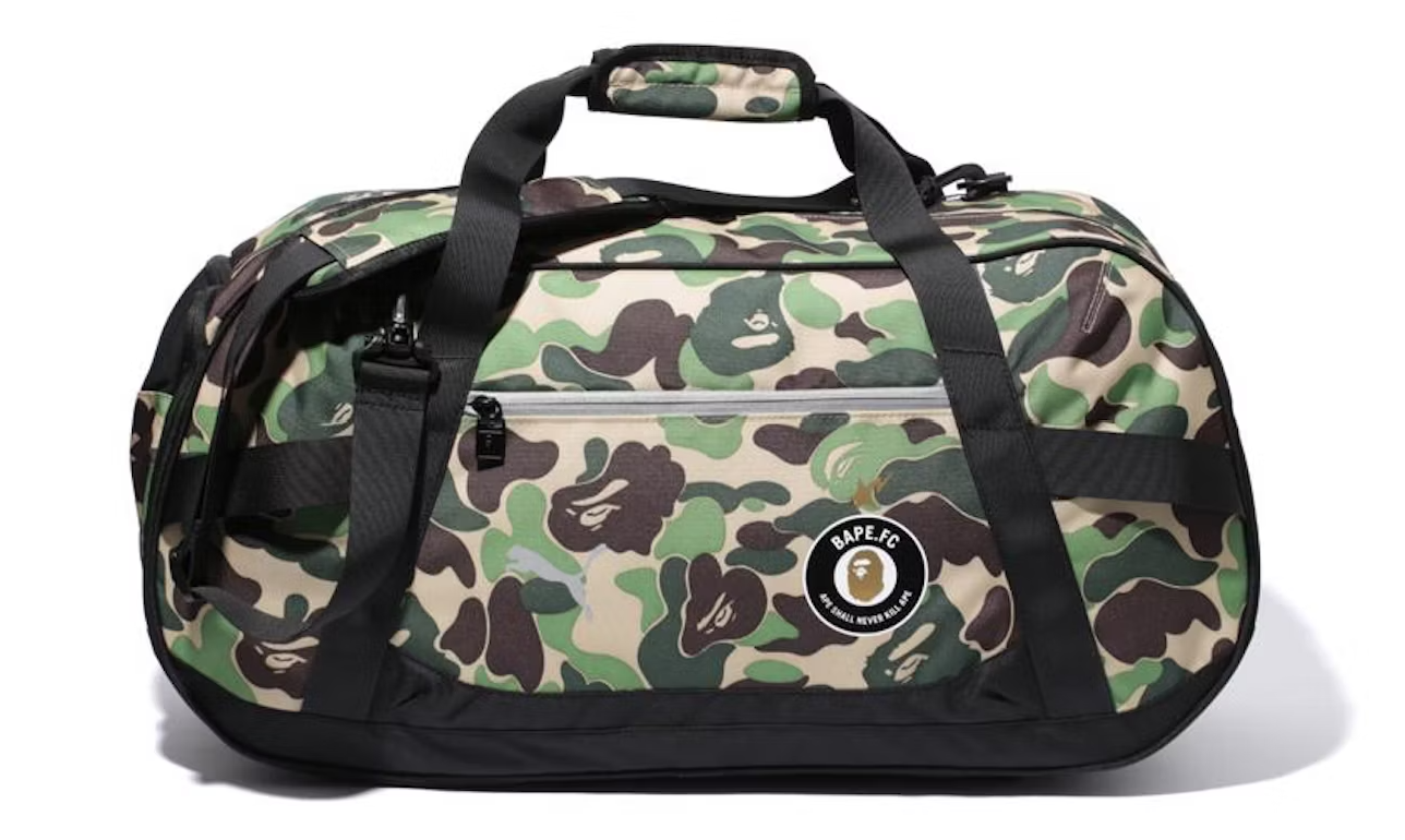 BAPE X Puma ABC Camo Duffle Bag