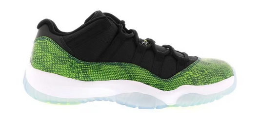 Jordan 11 Retro Low Green Snakeskin