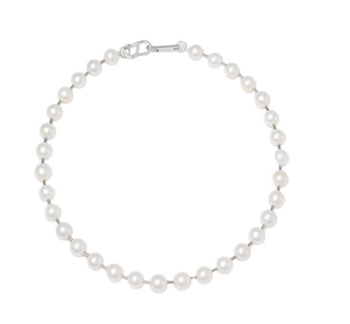 Darkai White Pearls Necklace