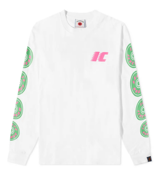 Billionaire Boys Club SKATE LS T-SHIRT WHITE