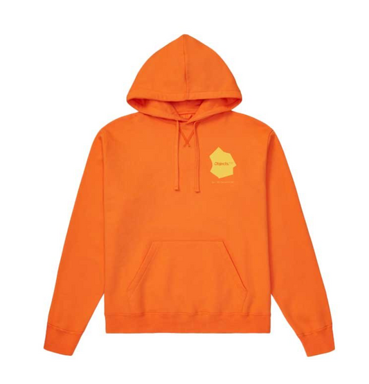 Objects IV Life Continuity Print Hoodie Studio Orange