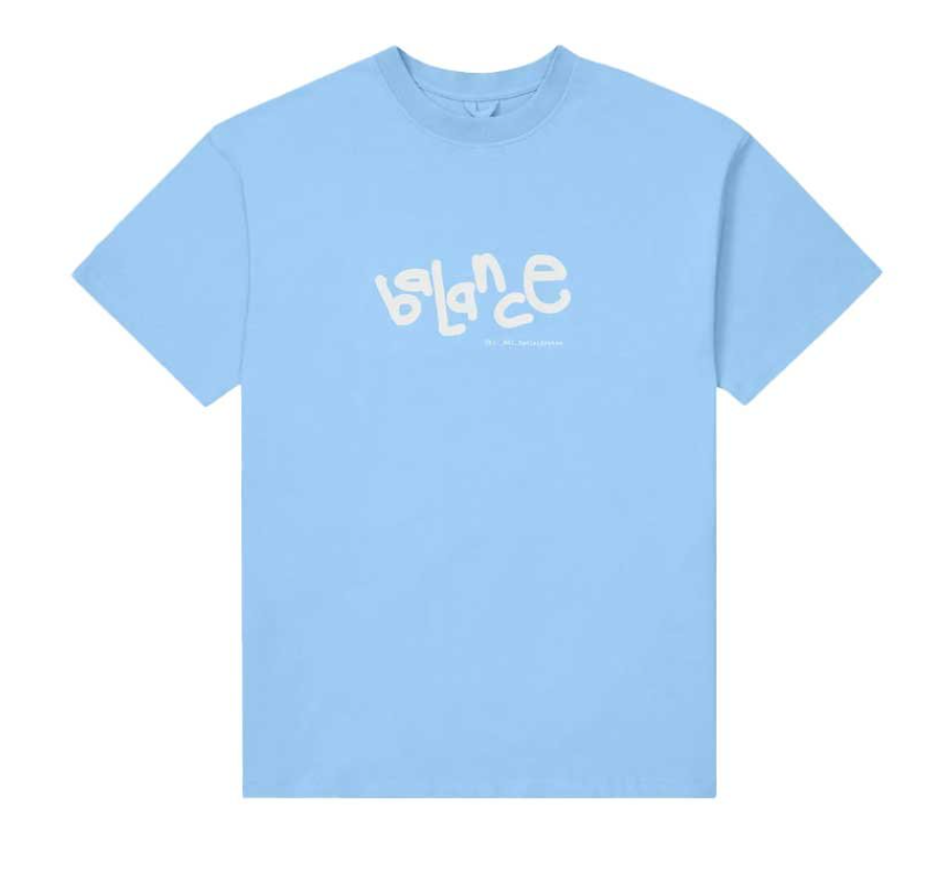 Objects IV Life Balance Print Tee Pop Blue