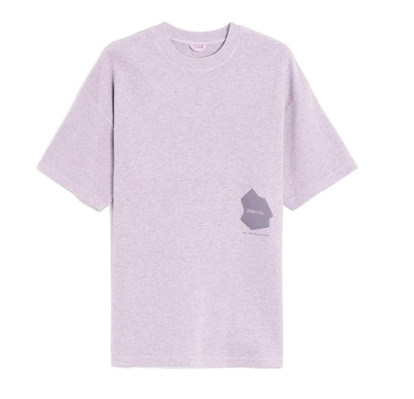 Objects IV Life Waffle T-Shirt Lavender Marle