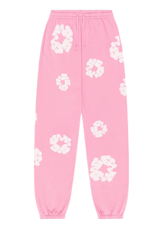 Denim Tears The Cotton Wreath Sweatpants Pink