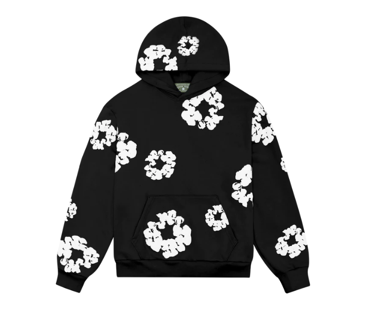 Denim Tears The Cotton Wreath Sweatshirt Black