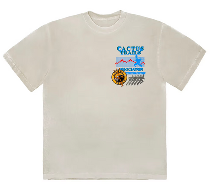 Travis Scott Cactus Trails Assn T-shirt Cream