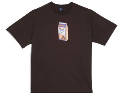 FLAN Cereal T-Shirt Brown