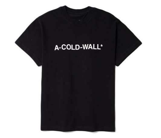 A-COLD-WALL* ACW Essential Logo T-Shirt Black