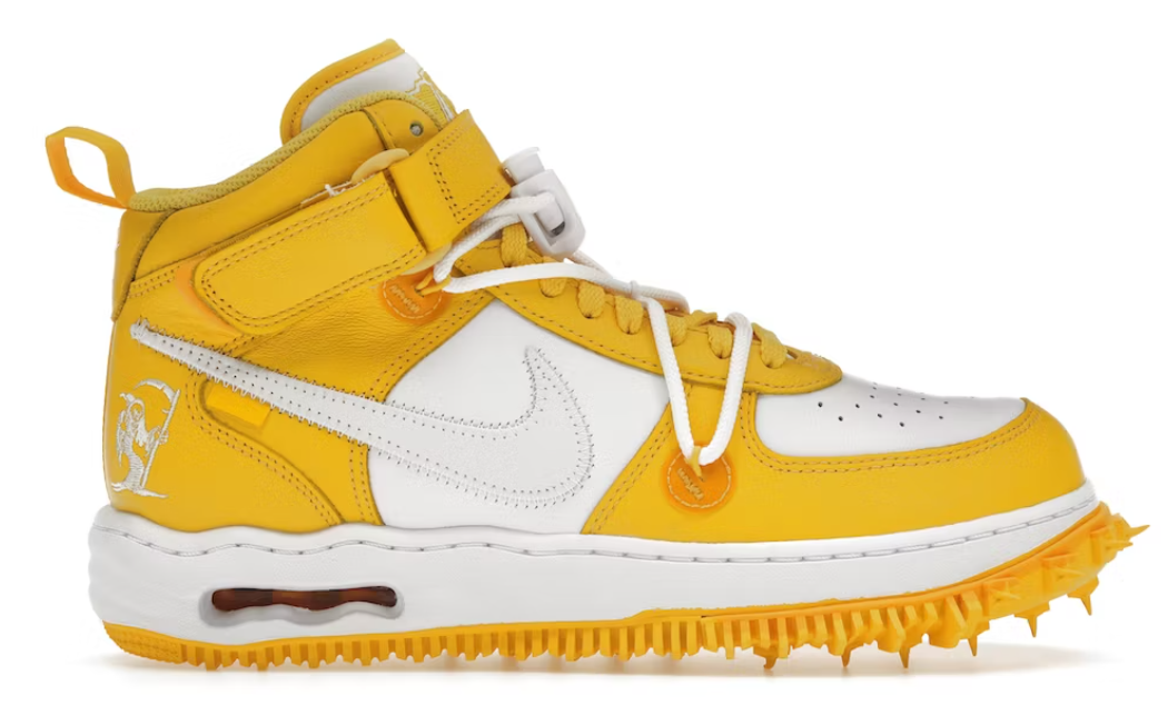 Nike Air Force 1 Mid SP Off-White Varsity Maize