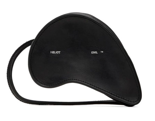 HELIOT EMIL Concave Pouch Black