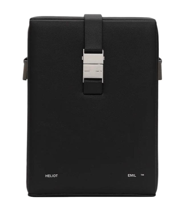 HELIOT EMIL Overt Box Bag Black