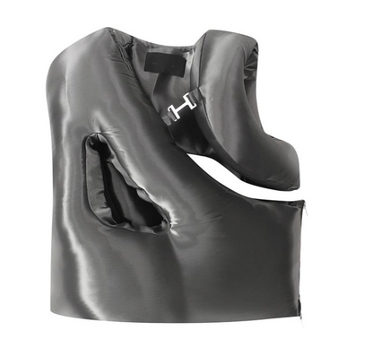 HELIOT EMIL Liquid Metal Vest Metallic – HIGHKIOSK HELIOT EMIL Liquid Metal Vest Metallic – HIGHKIOSK