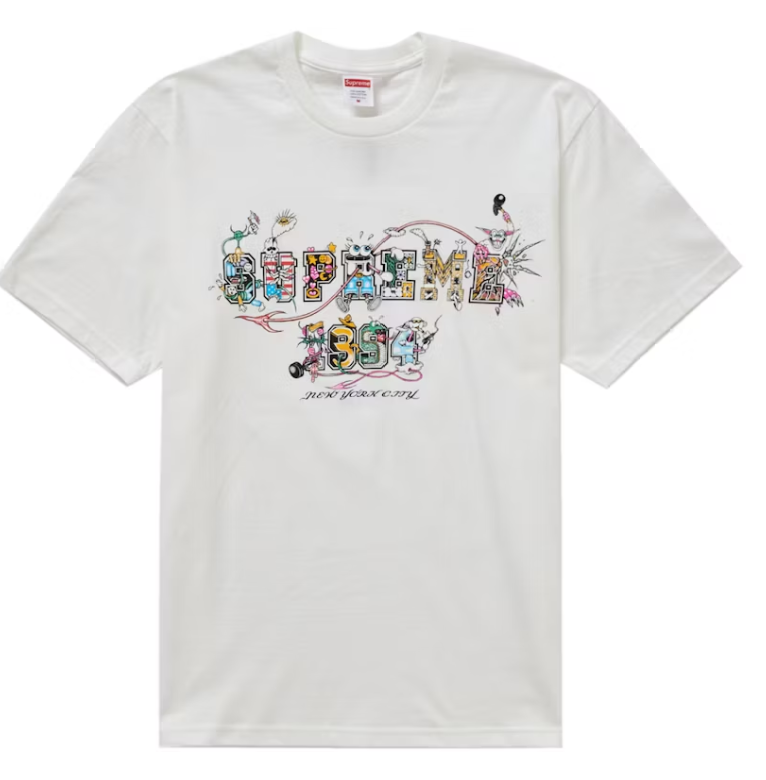 Supreme Varsity Tee White