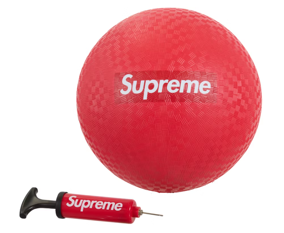 Supreme Franklin Playground Ball Red