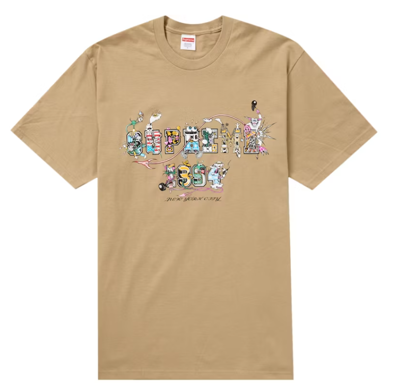 Supreme Varsity Tee Khaki