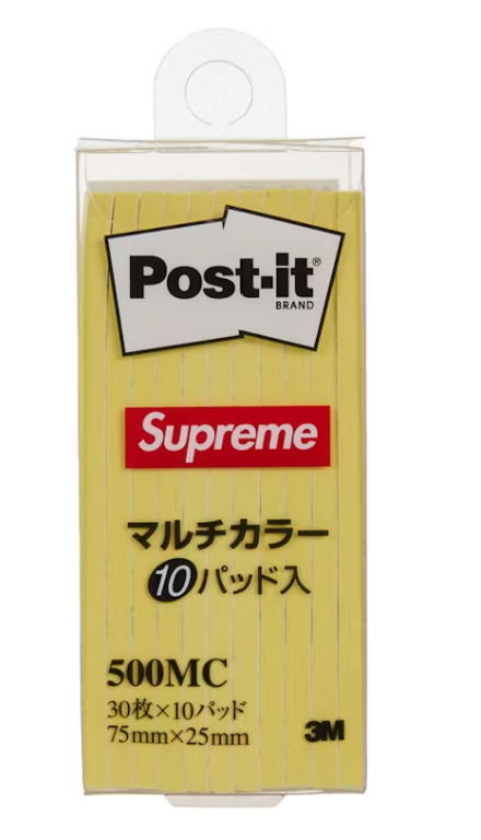 Supreme Post-it 500MC Yellow