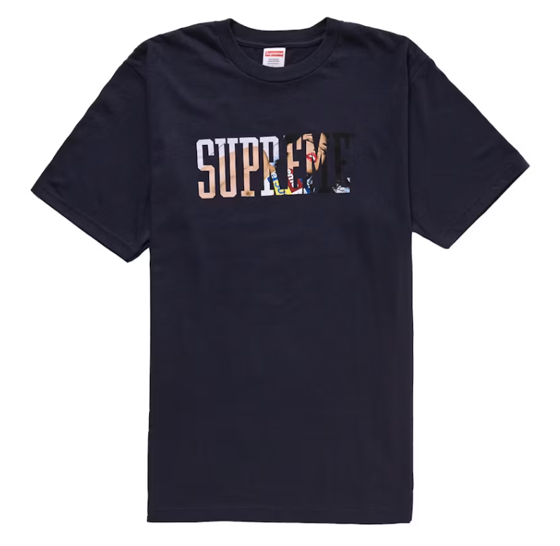 Supreme Tera Patrick Tee Navy