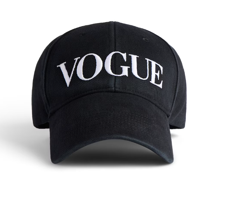 Balenciaga Vogue Cap in Black