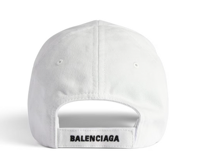 Balenciaga Vogue Cap in White