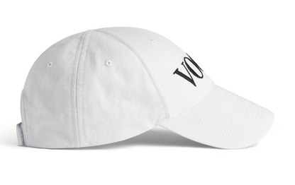 Balenciaga Vogue Cap in White