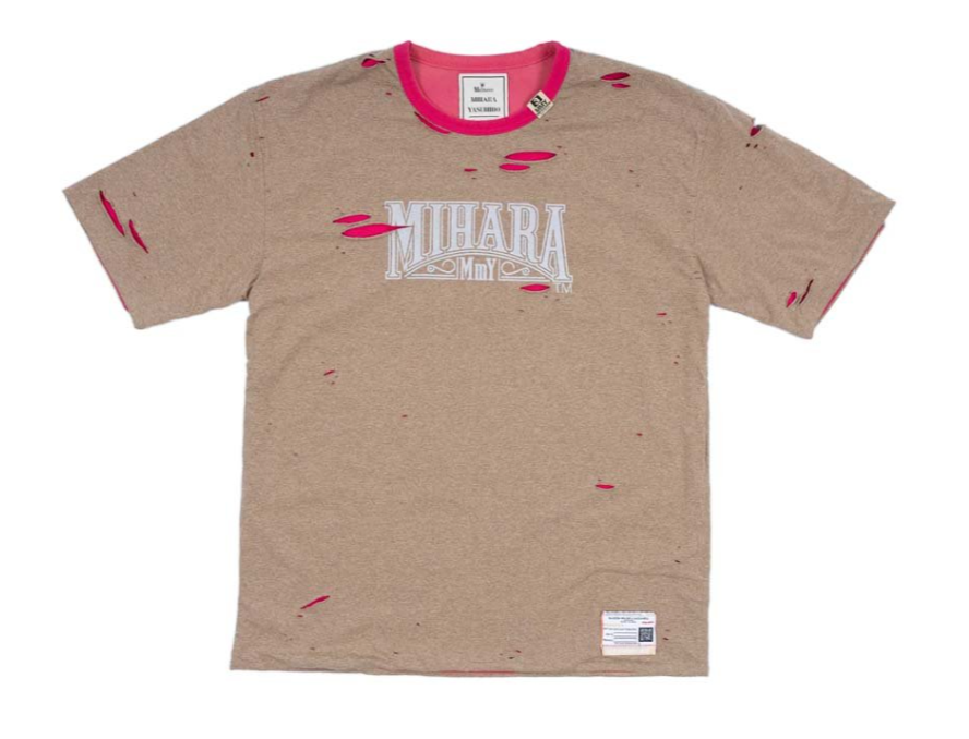 Maison Mihara Yasuhiro T-Shirt Brown