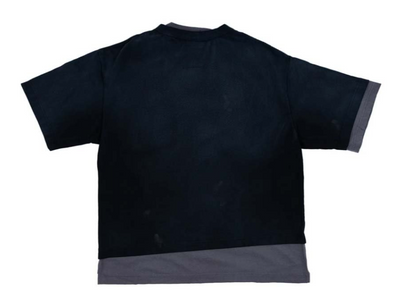 Maison Mihara Yasuhiro Printed Layered T-Shirt Black