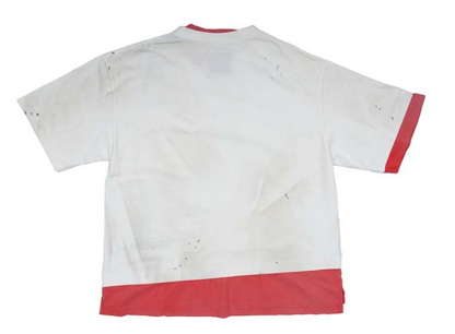 Maison Mihara Yasuhiro Printed Layered T-Shirt White