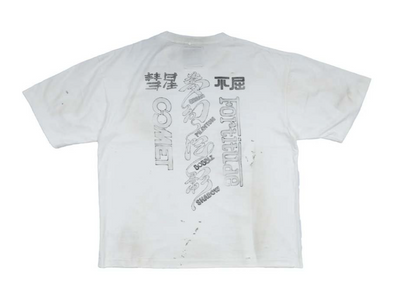 Maison Mihara Yasuhiro Distressed T-Shirt White