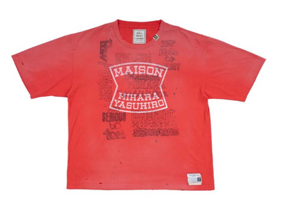 Maison Mihara Yasuhiro T-Shirt Orange