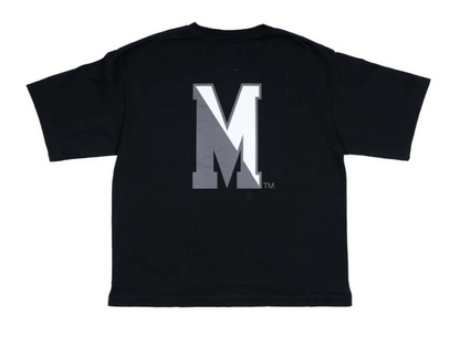 Maison Mihara Yasuhiro M Back Print T-Shirt Black