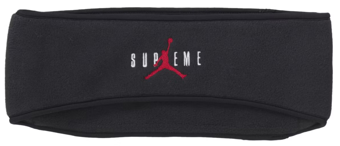 Supreme Jordan Headband Black