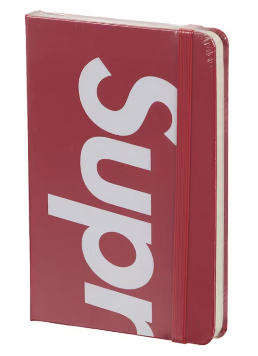 Supreme Moleskin Notebook Small Red