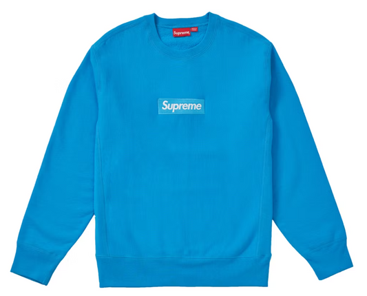 Supreme Box Logo Crewneck Bright Royal