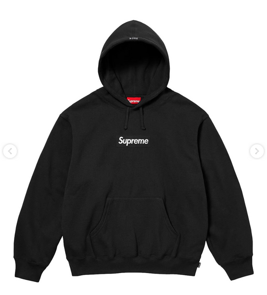 Supreme Box Logo Hoodie Black FW24