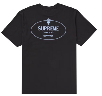 Supreme Crest Tee Black