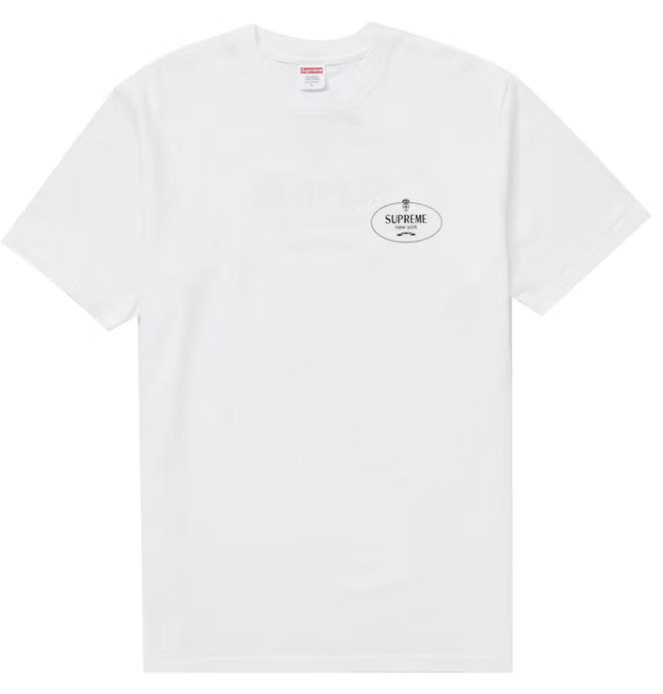 Supreme Crest Tee White