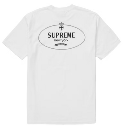 Supreme Crest Tee White