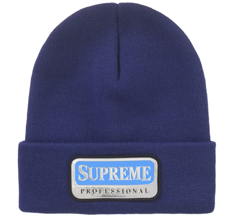 Supreme Professional Beanie Blue