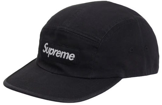 Supreme Washed Chino Twill Camp Cap