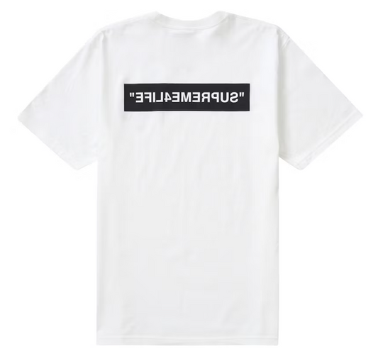 Supreme 4 Life Tee White