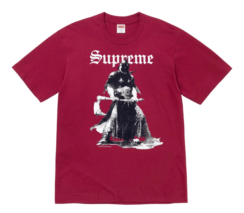 Supreme Destruction Tee Burgundy