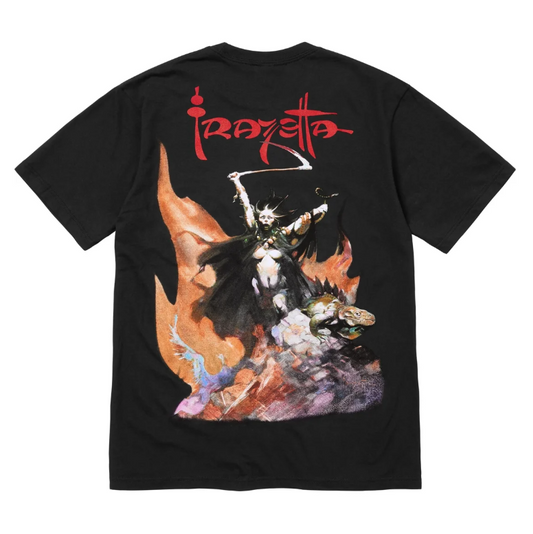 Supreme x Frank Frazetta Woman With Scythe Tee Black