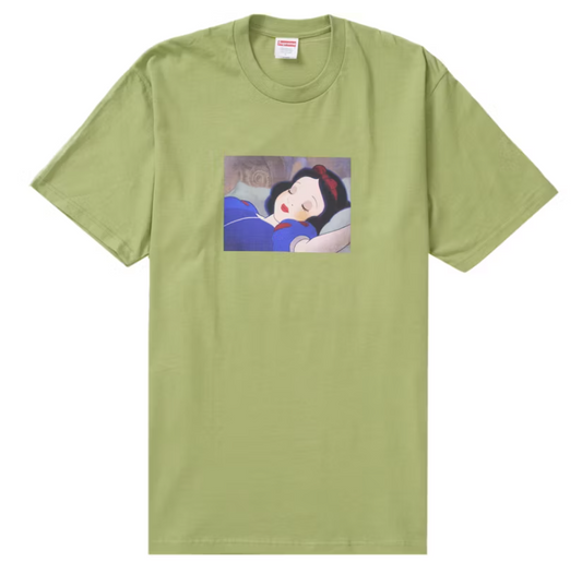 Supreme Snow White Tee Moss