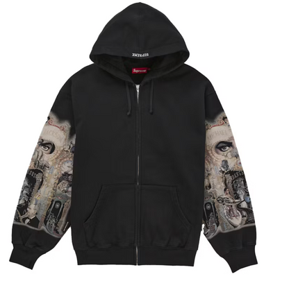 Supreme Michael Jackson Dangerous Zip Up Hooded Sweatshirt